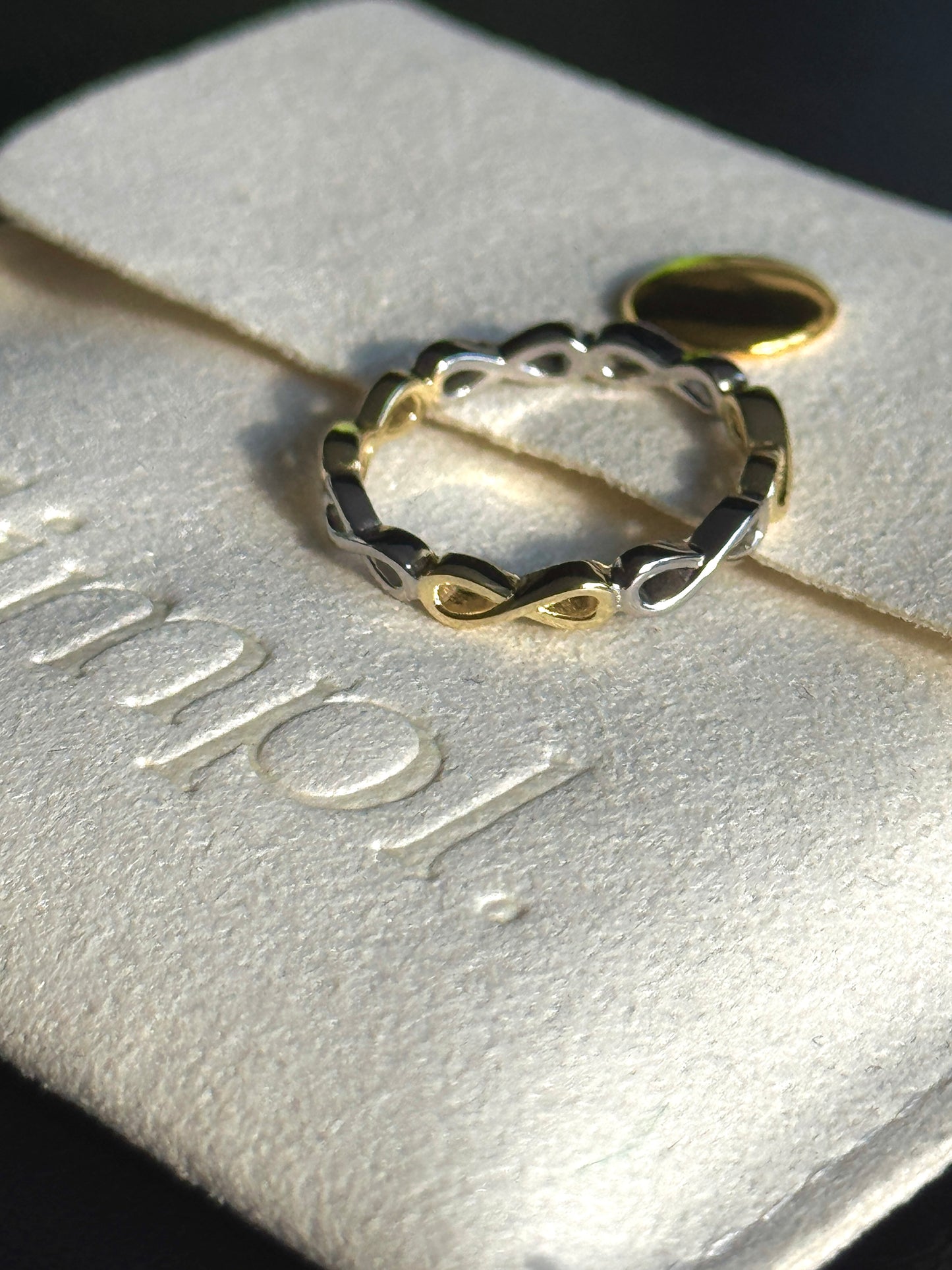 Infinity Ring - Mixed Metal