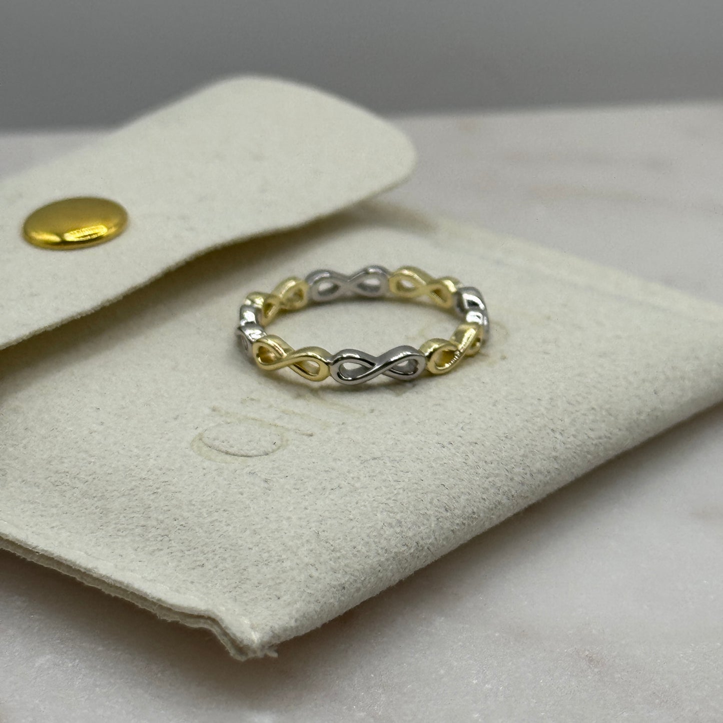 Infinity Ring - Mixed Metal