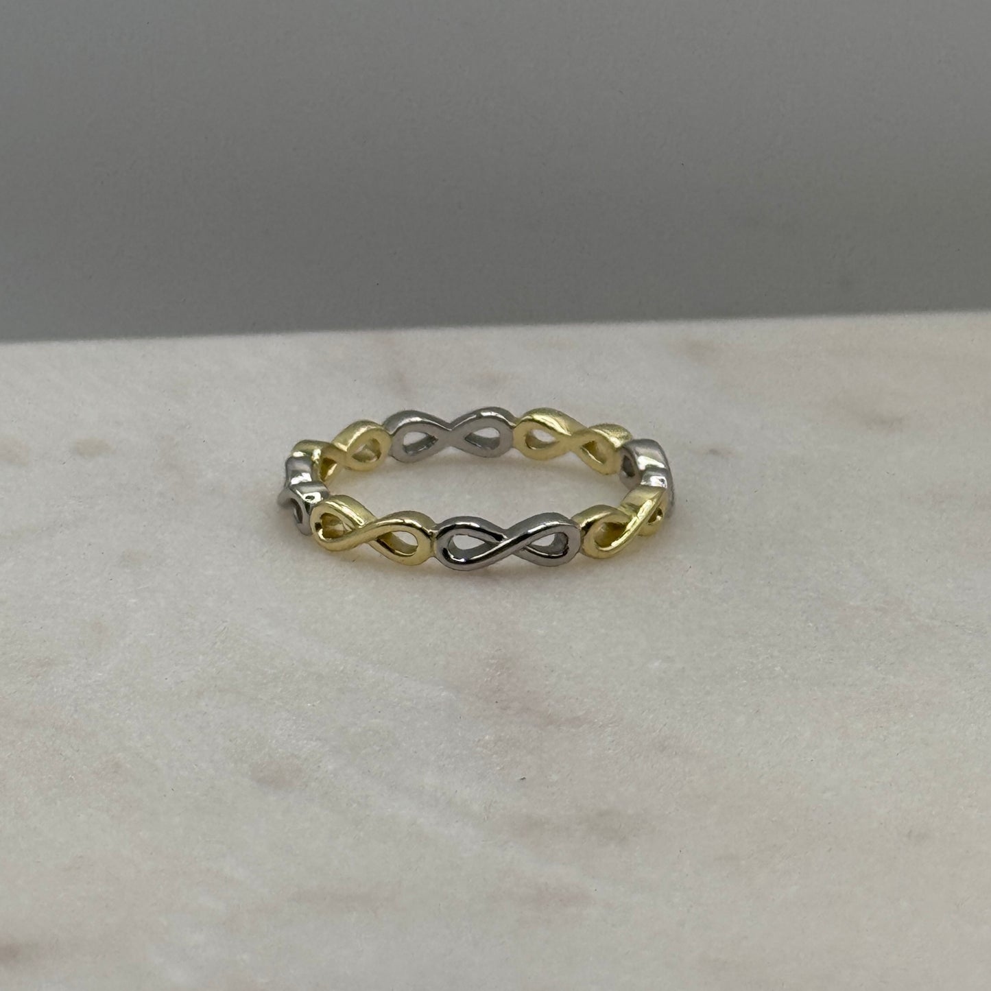 Infinity Ring - Mixed Metal