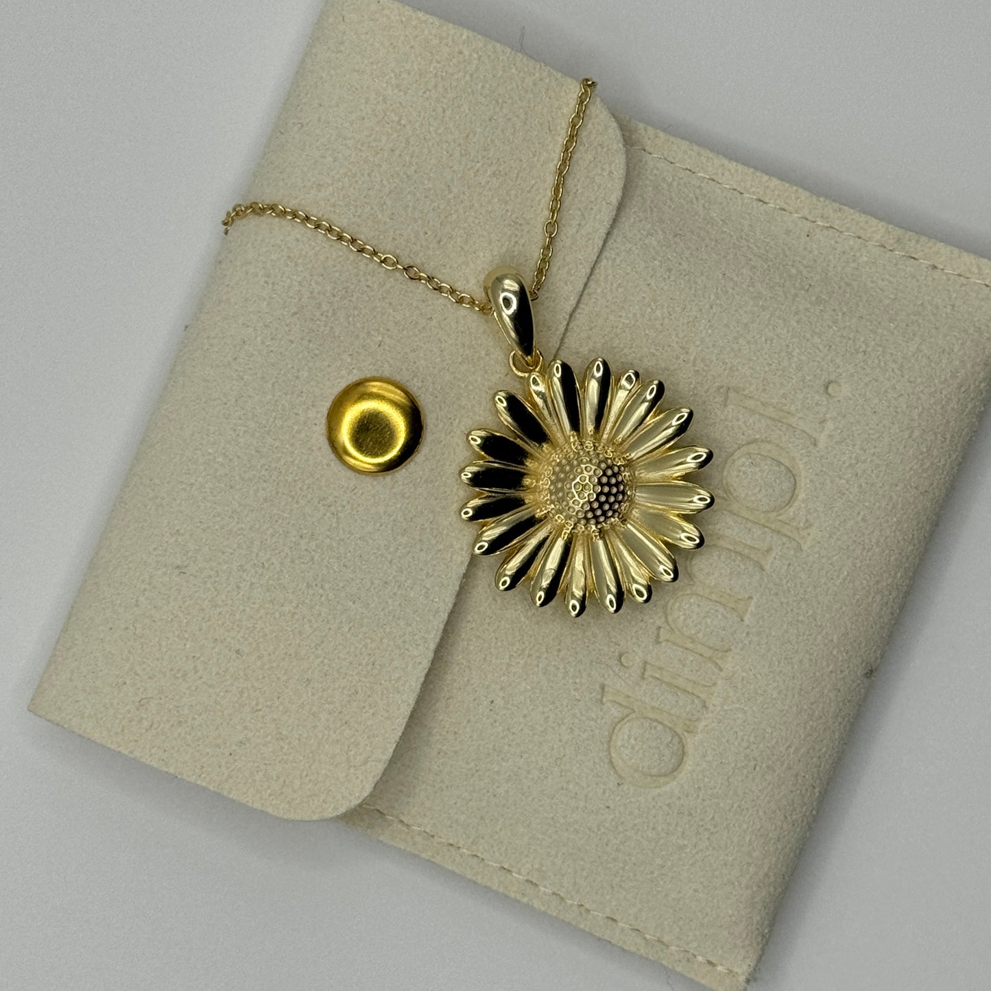 Girasol - Gold Necklace